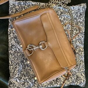 Rebecca Minkoff Brown Leather Crossbody Bag